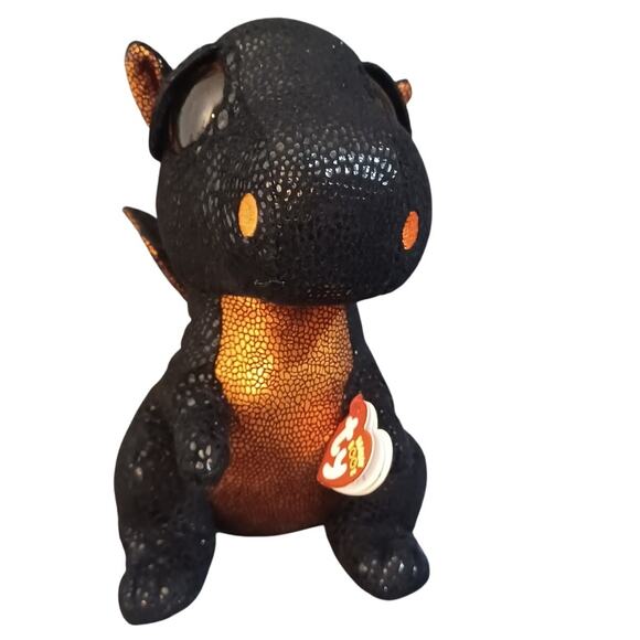 TY Beanie Boo - MERLIN the Dragon 9" Walgreen's Exclusive - MWMT Plush Dragon - Picture 2 of 9